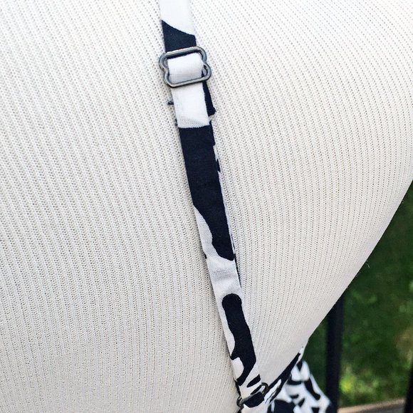 J. Crew Black and White Floral Maxi Dress - Picture 8 of 12